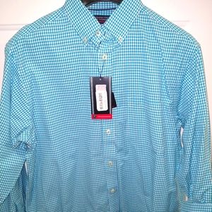 ROUNDTREE & YORKE BUTTON DOWN. NEW!!  SZ MEDIUM
